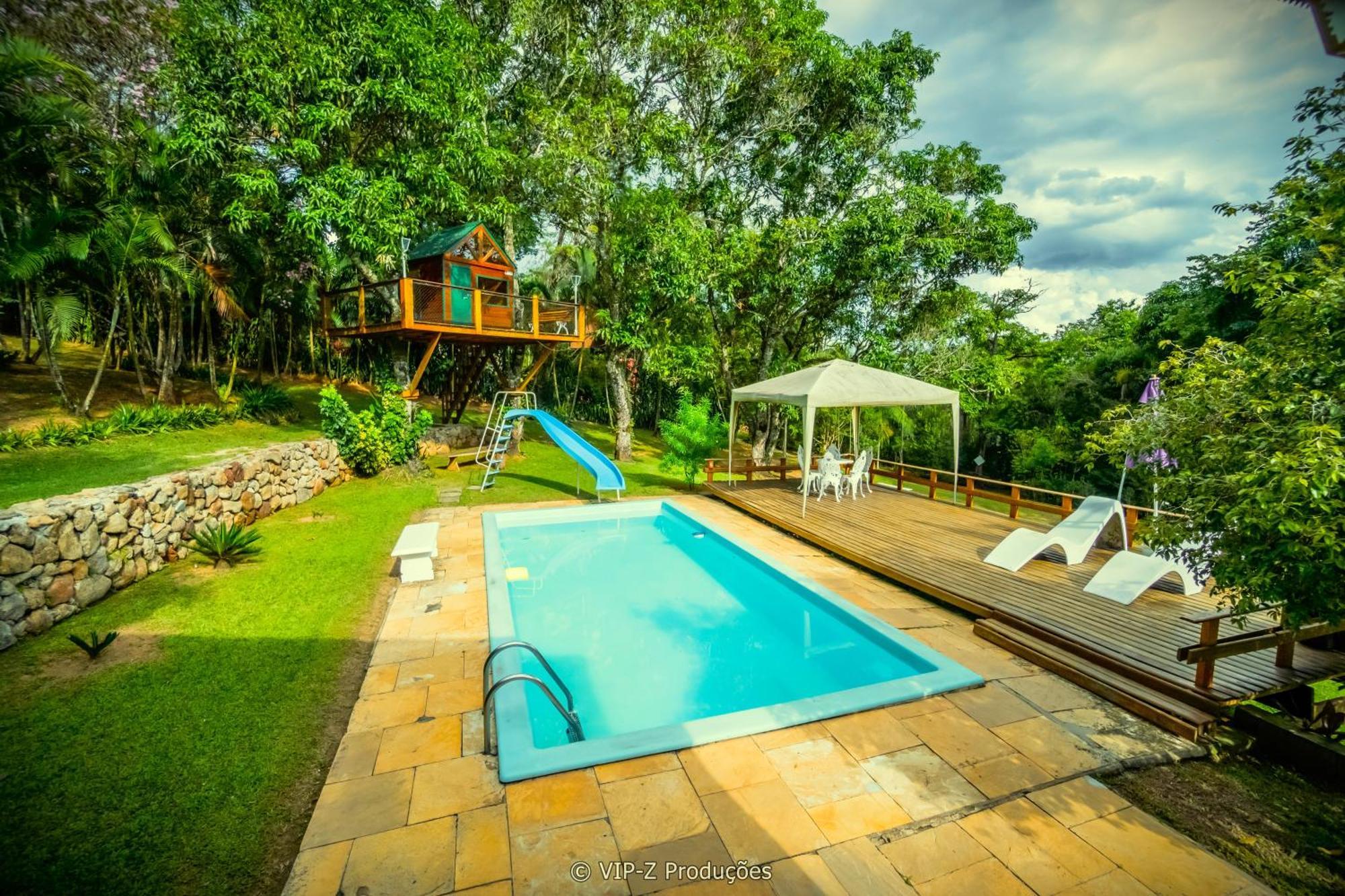 Chacara Atibaia Com Casa Na Arvore Exteriör bild