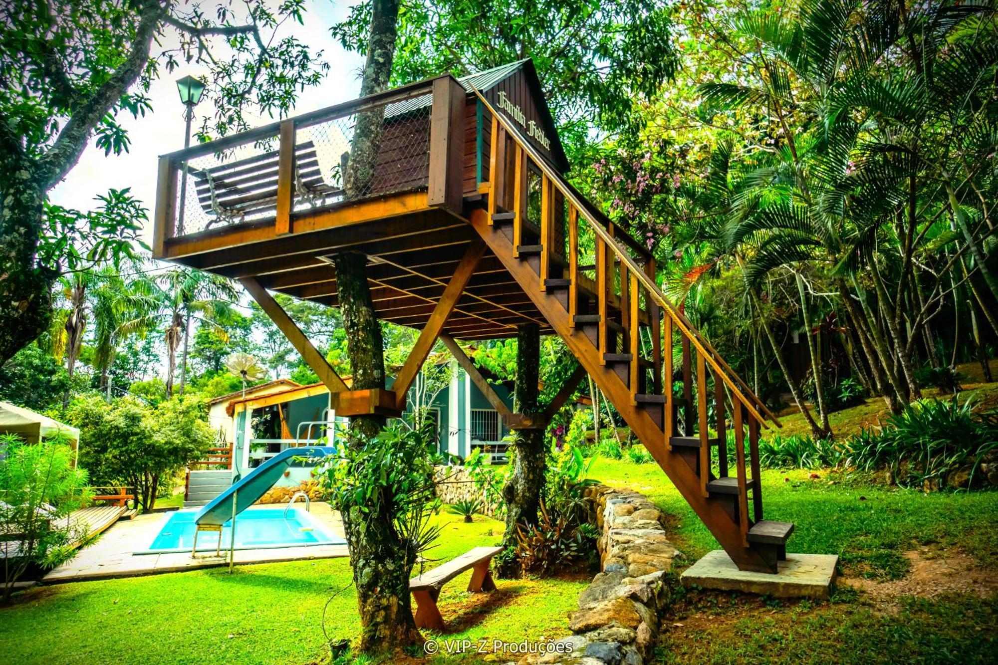Chacara Atibaia Com Casa Na Arvore Exteriör bild