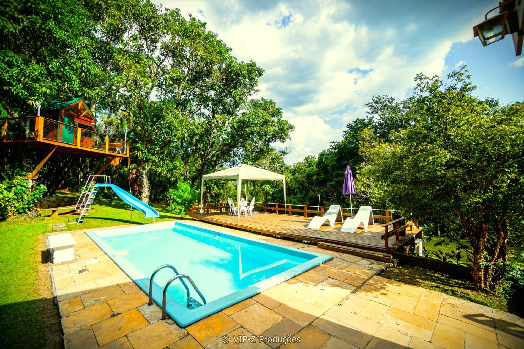 Chacara Atibaia Com Casa Na Arvore Exteriör bild